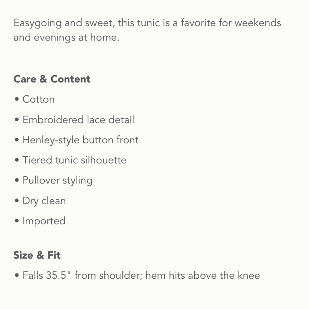 Anthropologie Carrie tiered tunic dress - Picture 3 of 5